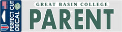 Great Basin College Parent 3'' x 10'' Perfect Cut Decal