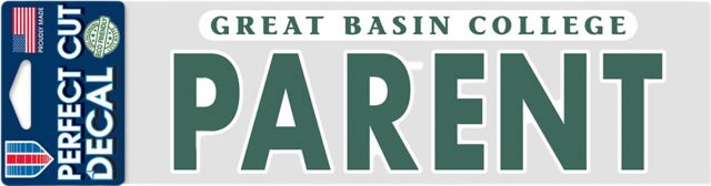 Great Basin College Parent 3'' x 10'' Perfect Cut Decal