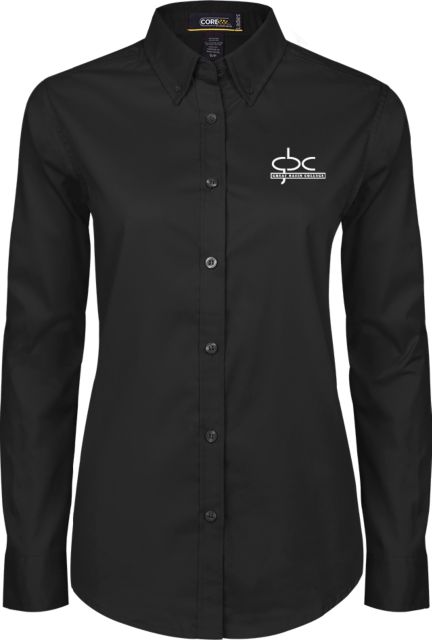 Great Basin Womens Twill Long Sleeve Button Down Primary Logo - ONLINE ONLY
