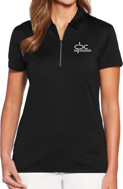 Great Basin Womens Callaway Tulip Sleeve Zip Polo Primary Logo - ONLINE ONLY