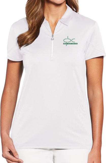 Great Basin Womens Callaway Tulip Sleeve Zip Polo Primary Logo - ONLINE ONLY
