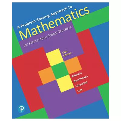 Problem Solving Approach to Mathematics for Elementary School Teachers (w/Access )