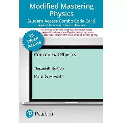 Mastering Physics with Pearson eText + Print Combo Access Code for Conceptual Physics