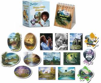 BOB ROSS: HAPPY LITTLE MAGNETS