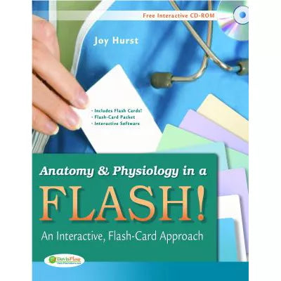 Anatomy &amp; Physiology in a Flash (w/CD &amp; Flash Card)(PKG)