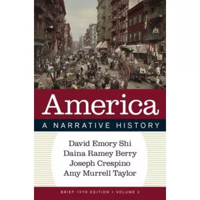 America : A Narrative History