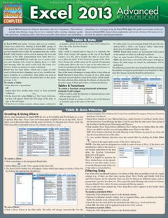 EXCEL ADVANCED 2013