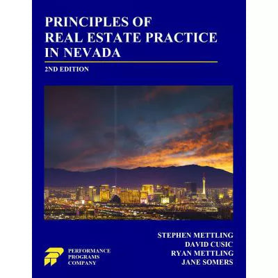 Prin of Real Estate Practice in Nevada