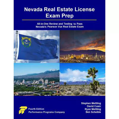 Nevada Real Estate License Exam Prep: All-in-One Review